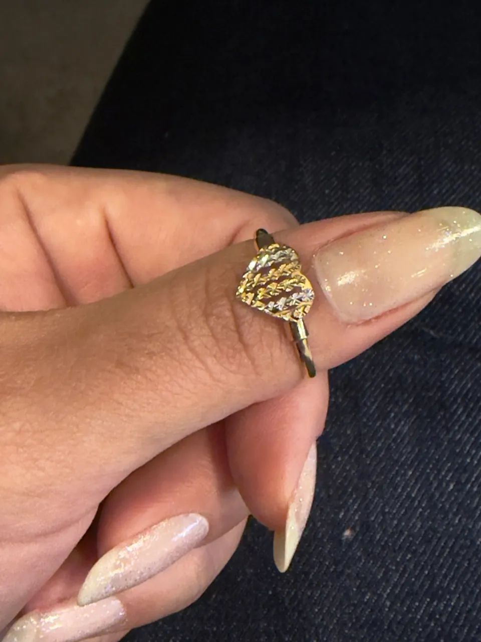 Anel ouro 18k