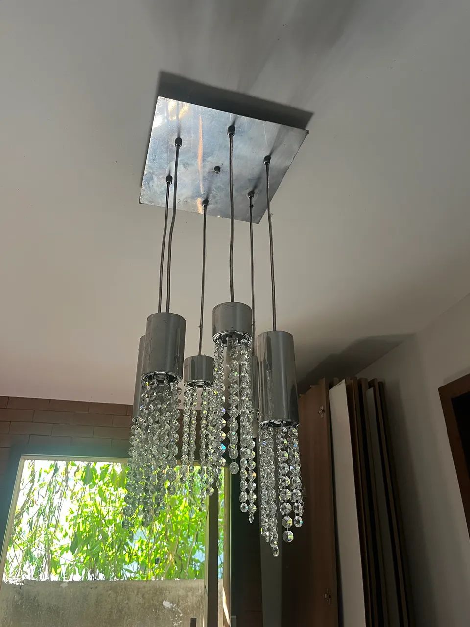 Lustre cristal (não é plástico) - Foto 2