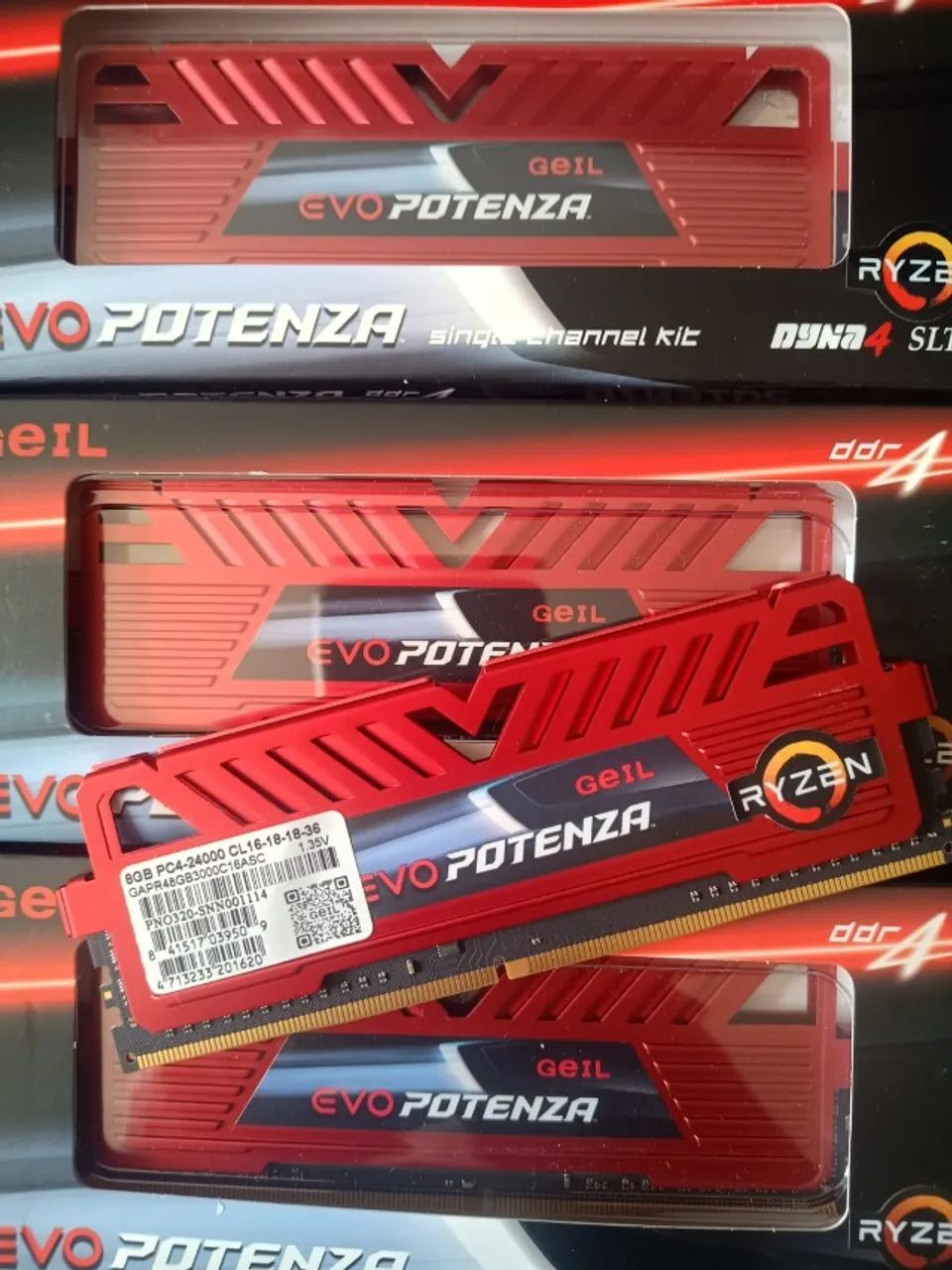Memória ram DDR4 Geil 16gb = 2x8gb 3000mhz