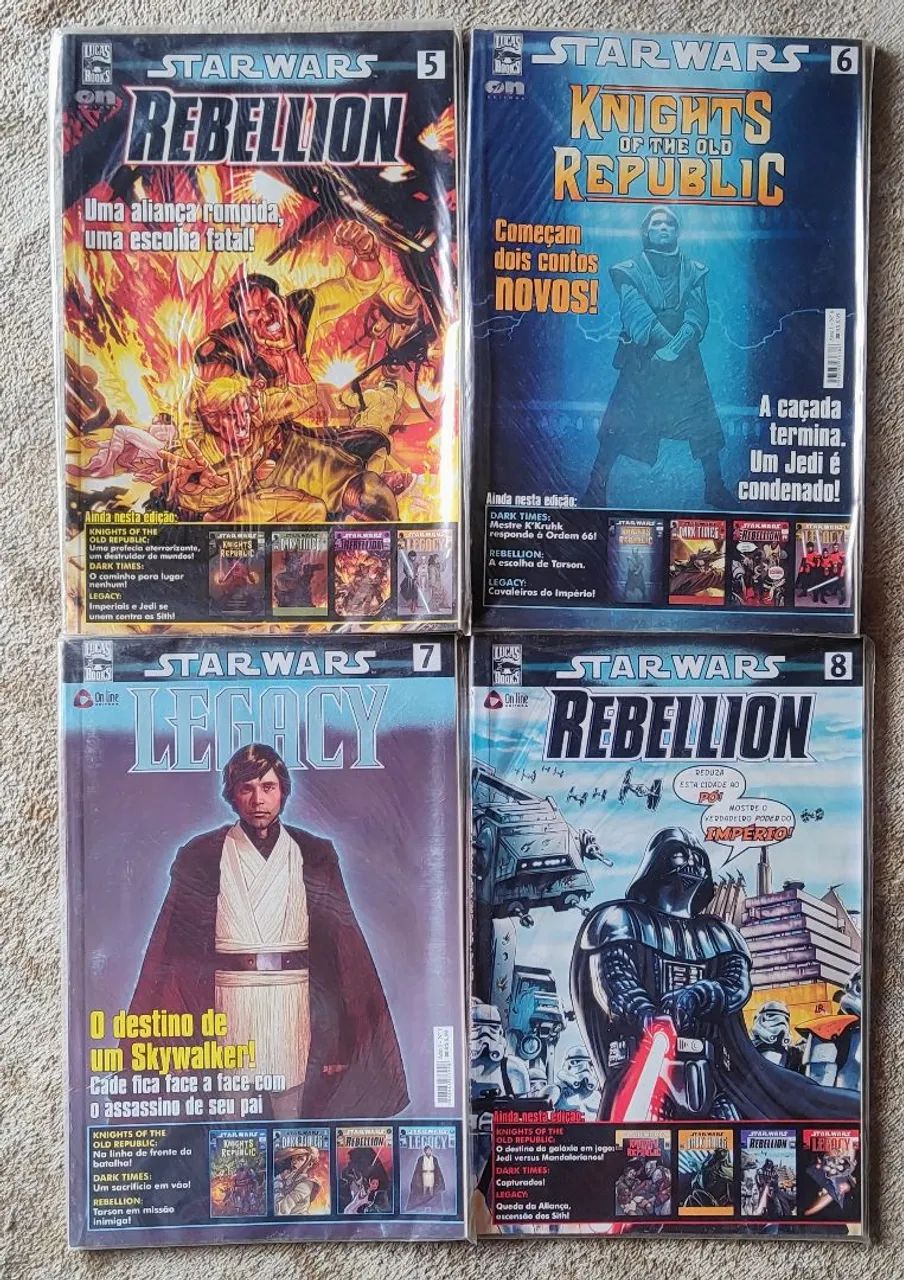 Star Wars 1 ao 11 Editora On Line - Foto 2
