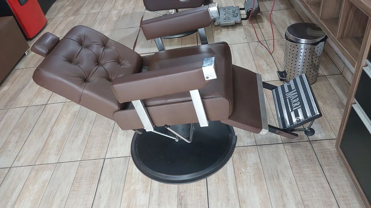 Cadeira para barbearia ou salão  - Foto 3