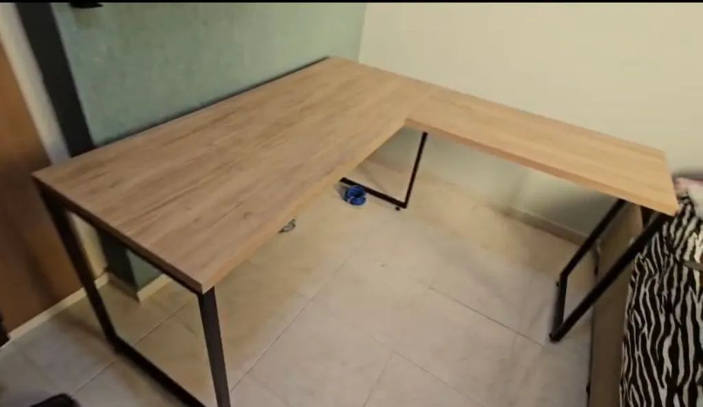 Mesa de escritório em L - Foto 2