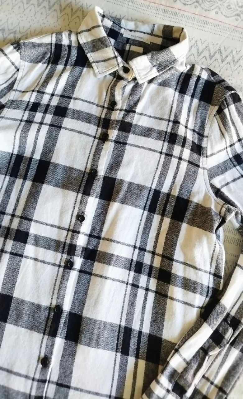 Camisa xadrez Marfinno - P - Foto 2