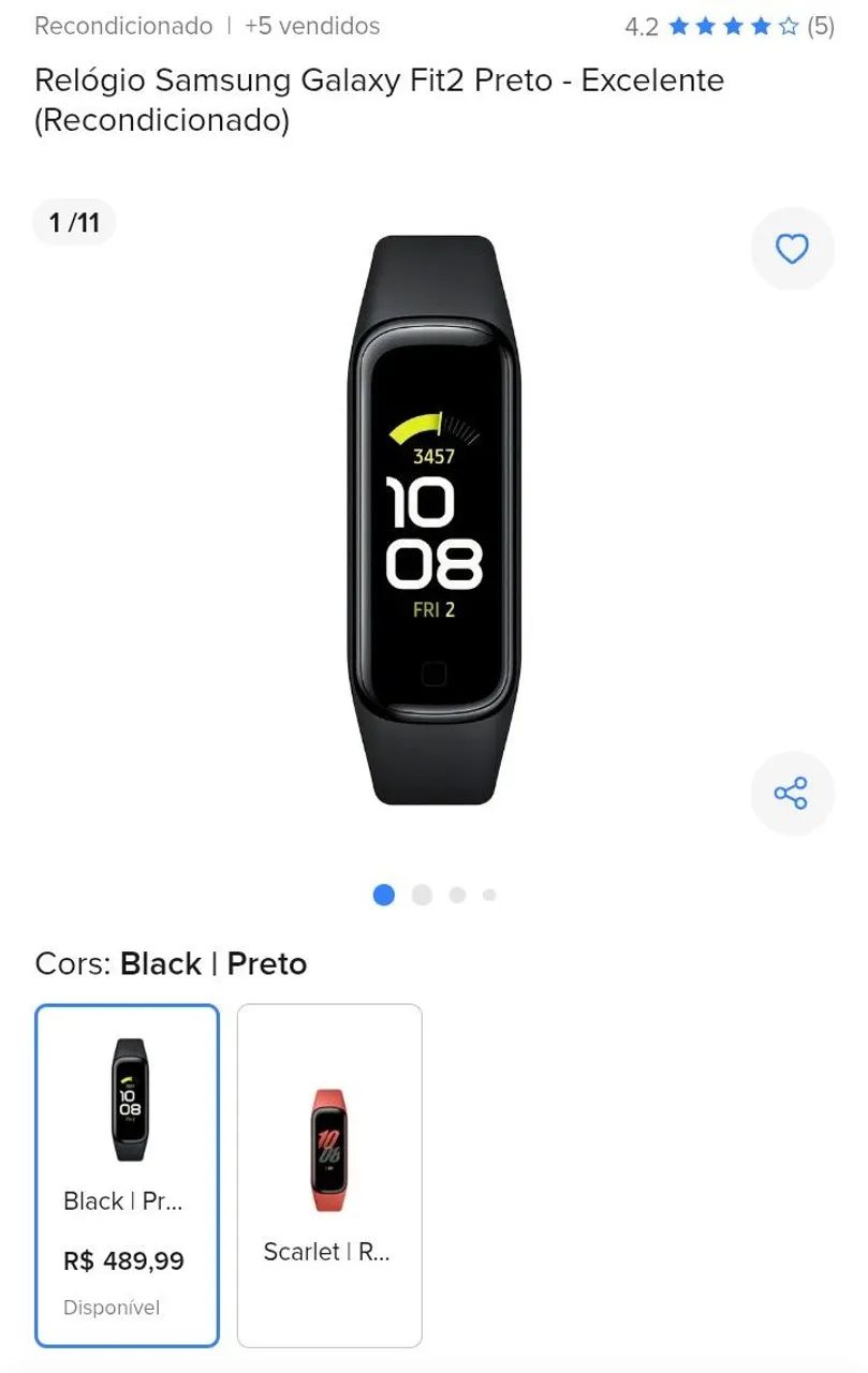 smartwatch samsung fit 2