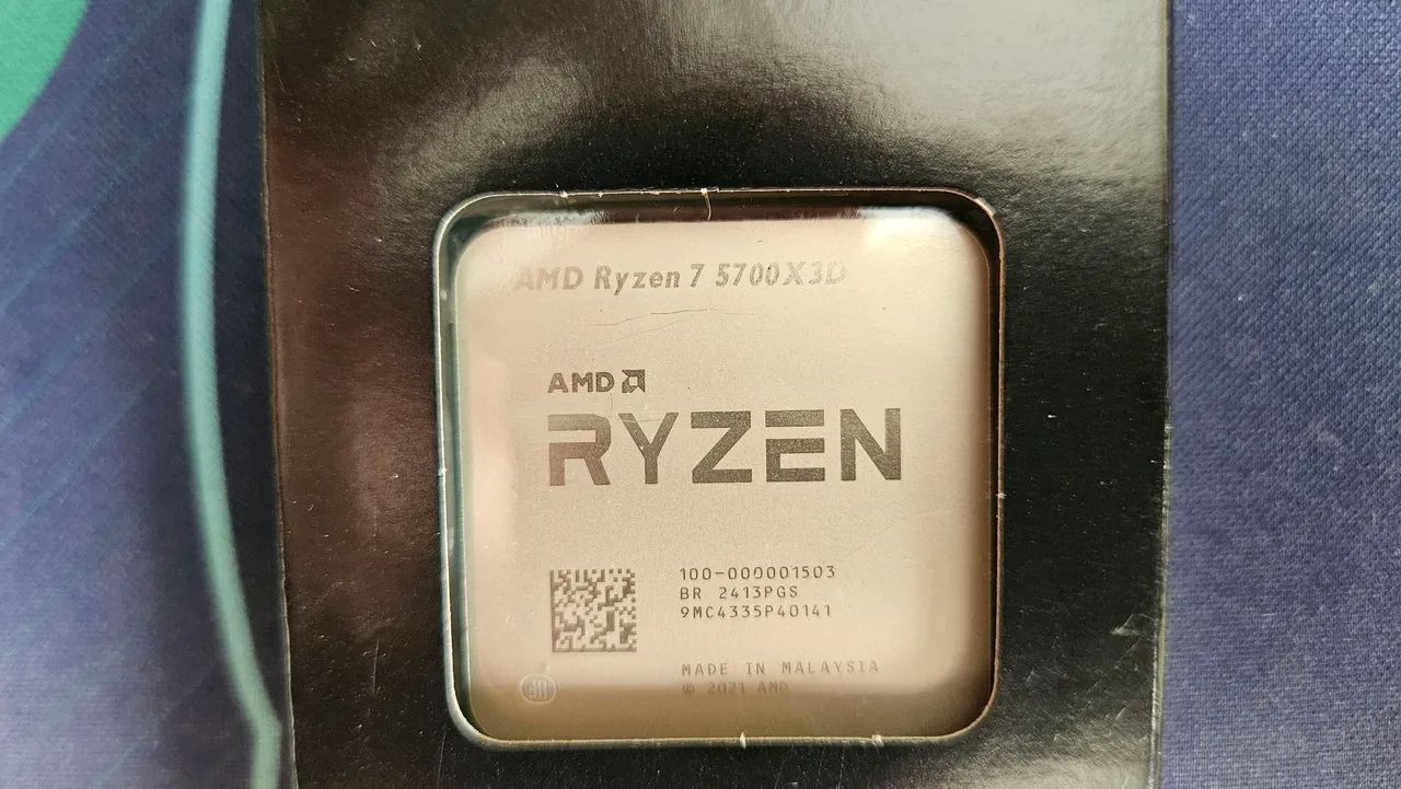Processador AMD Ryzen 7 5700X3D - Excelente Estado - Foto 4