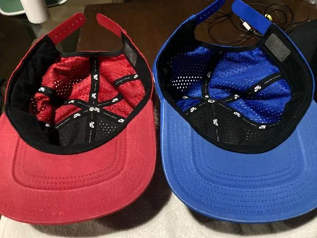 3 Boné de coleção Nike sb vermelho, preto e azul  - Foto 4