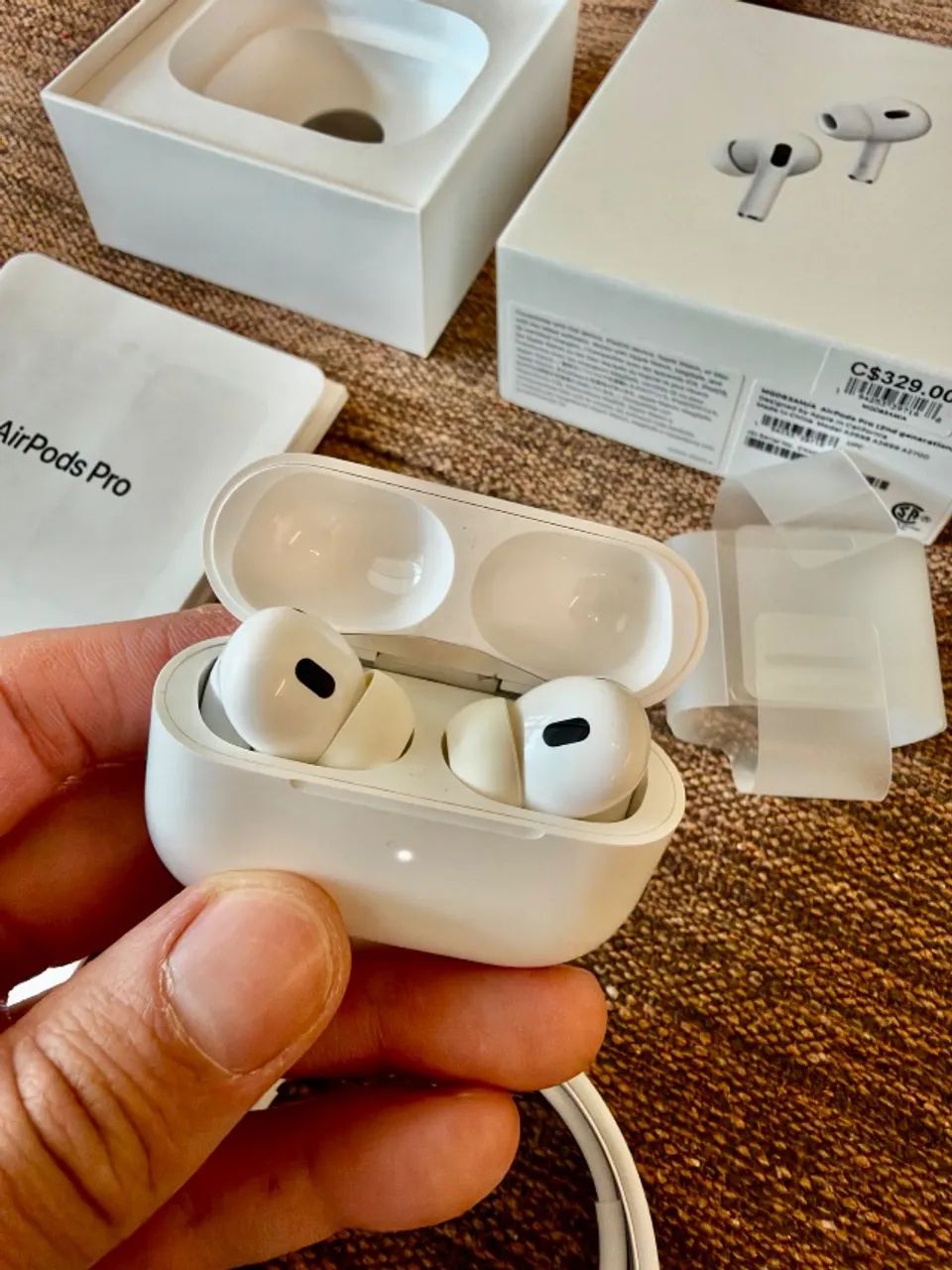 AirPods Pro 2ª Geração Original Apple - Lightning - Completo +