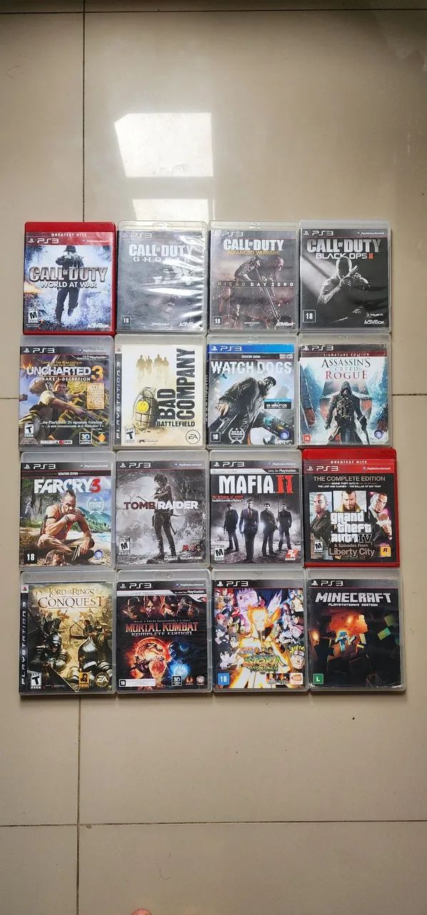 Jogos PS3 originais - 50 Reais Cada - Jogos de Vídeo Game - COHAB