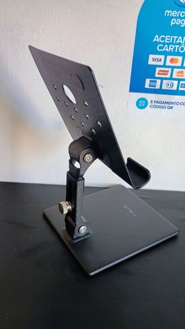 Suporte metal de mesa para tablet e Ipad grande  / PREÇO IMPERDÍVEL  - Foto 4