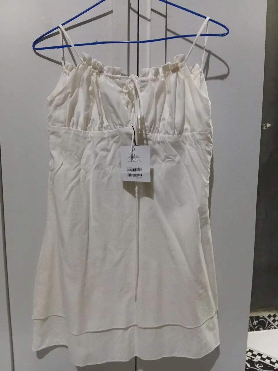 Vestido tricoline Nav - Foto 2