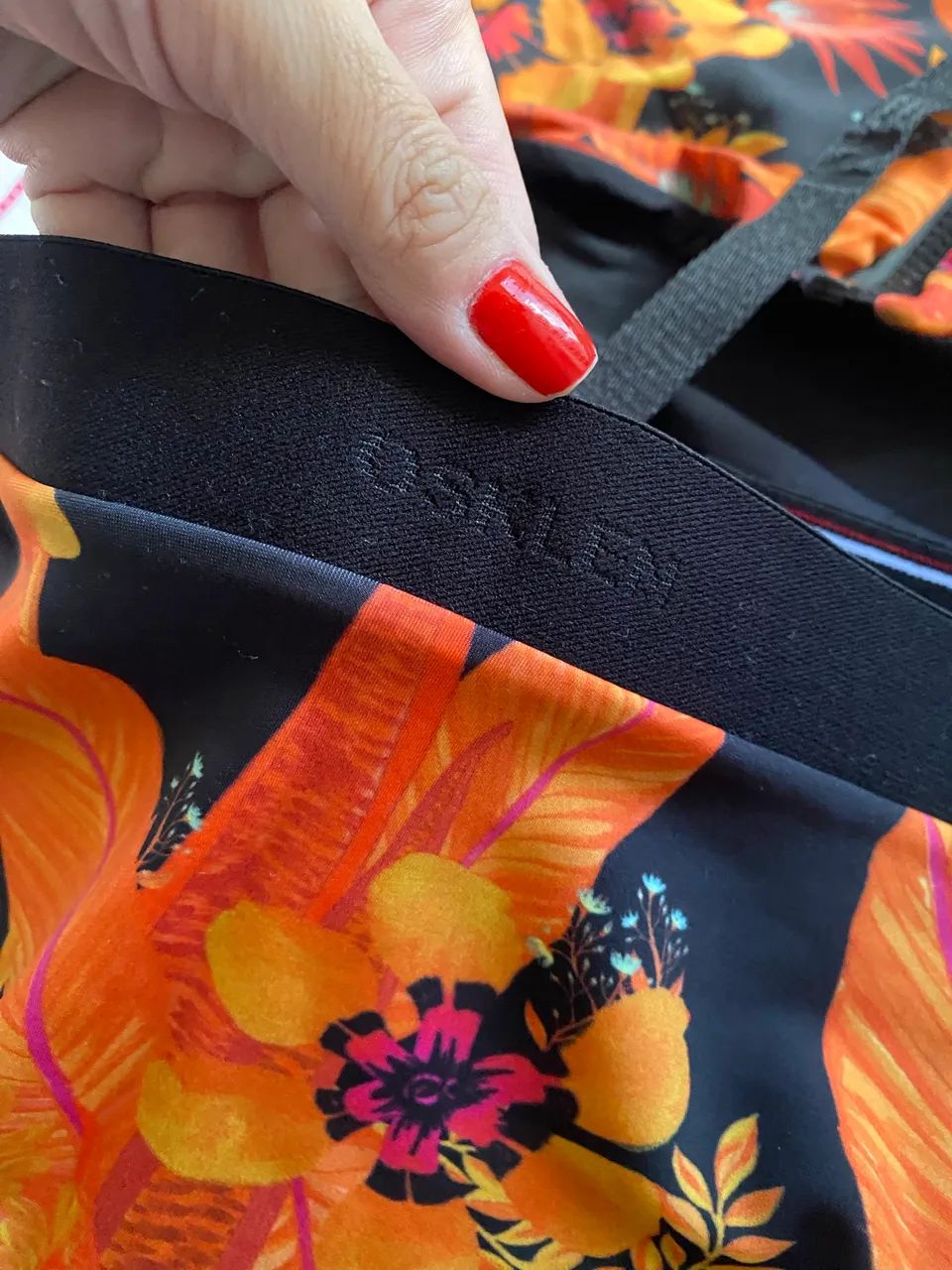maiô osklen manga longa estampado - Foto 3