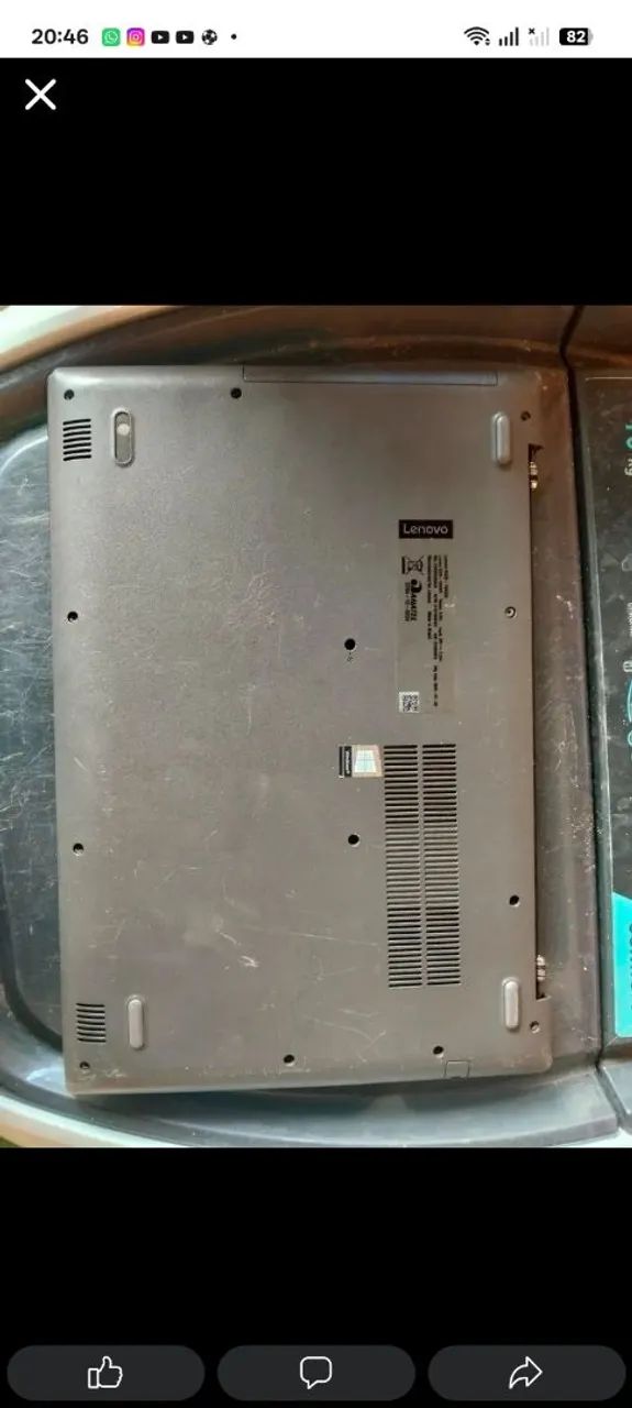 Notebook para conserto 