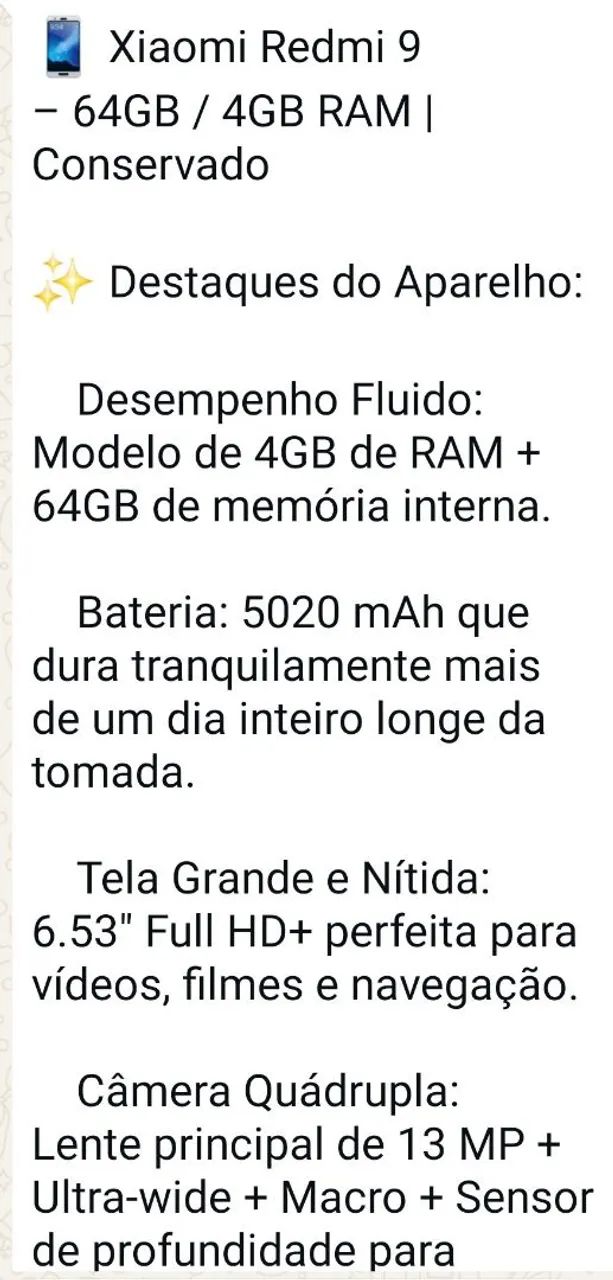 Smartphone Redmi 9 - Foto 5