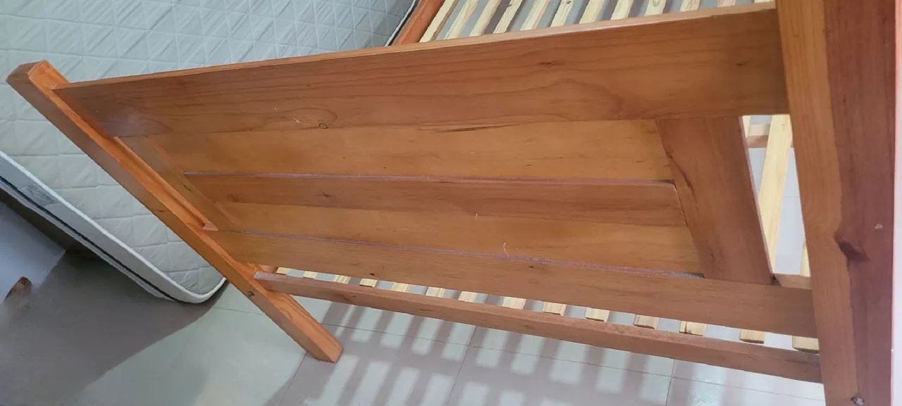 Cama Casal Madeira - Foto 2