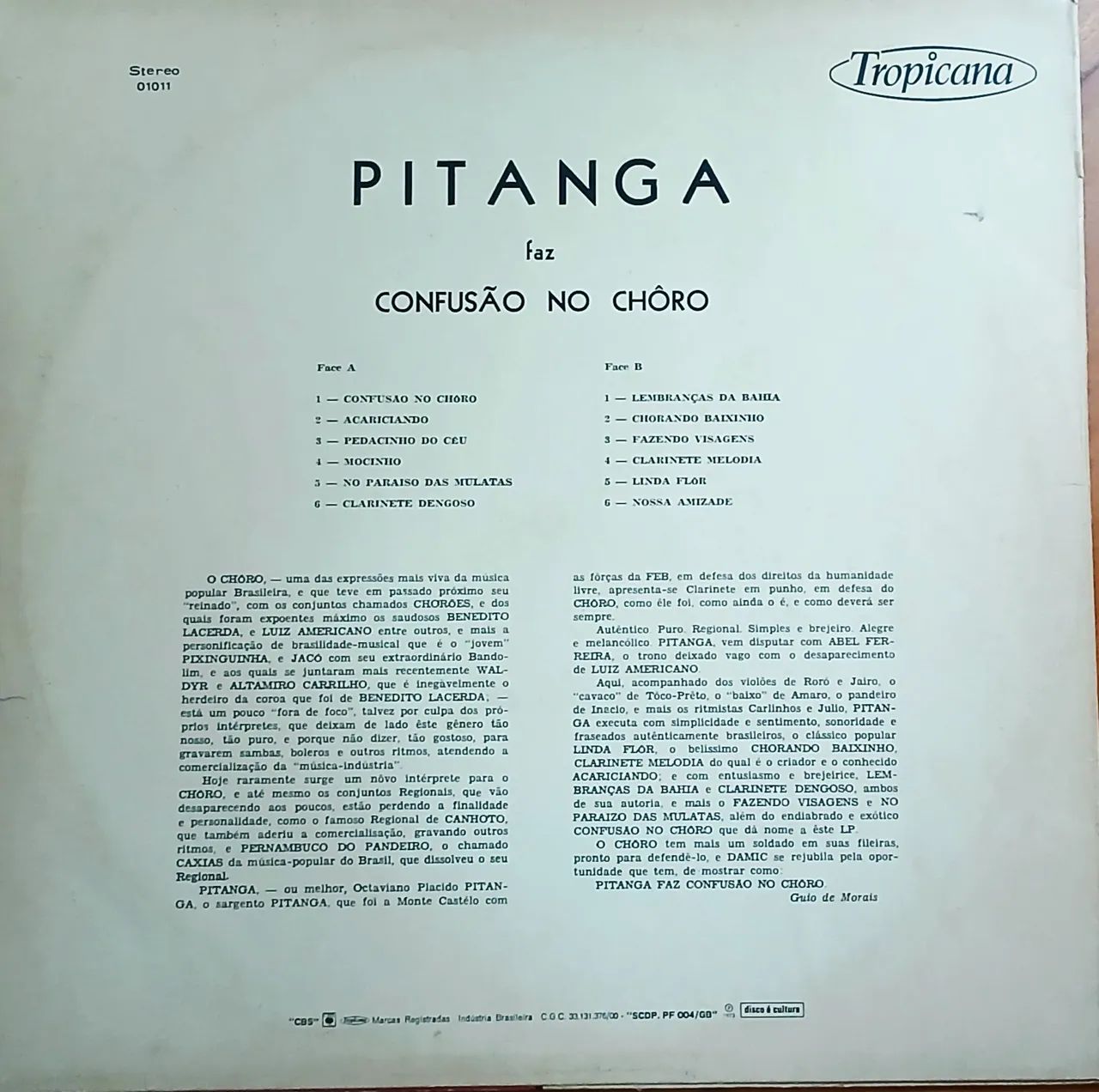 01 disco Vinil Pitanga-Chourinho - Foto 2