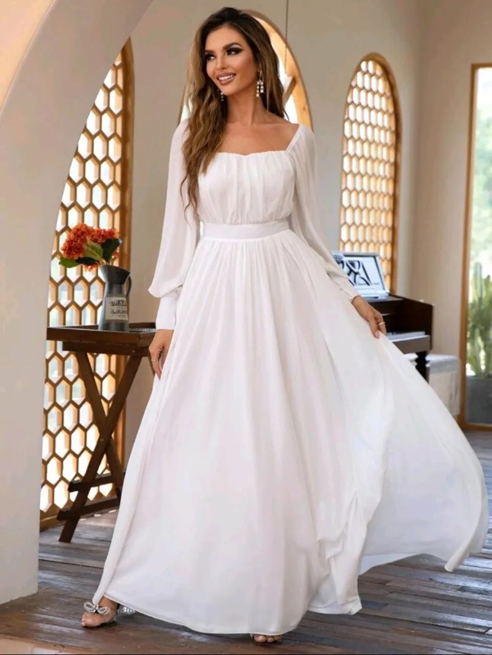 Vestido de casamento branco - Foto 3