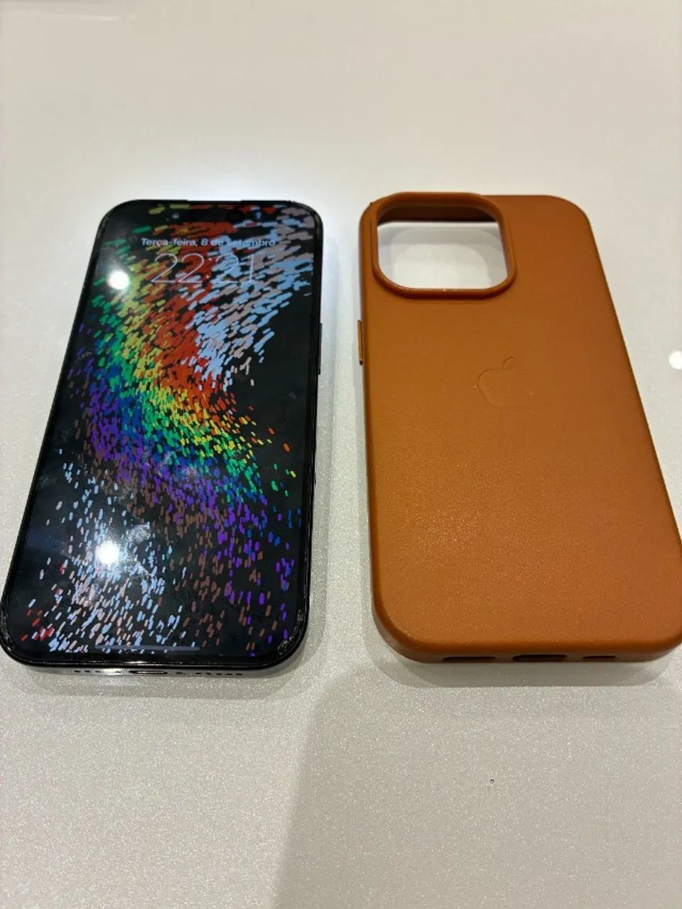 iPhone 15 Pro 128GB - Titânio Azul - Foto 4