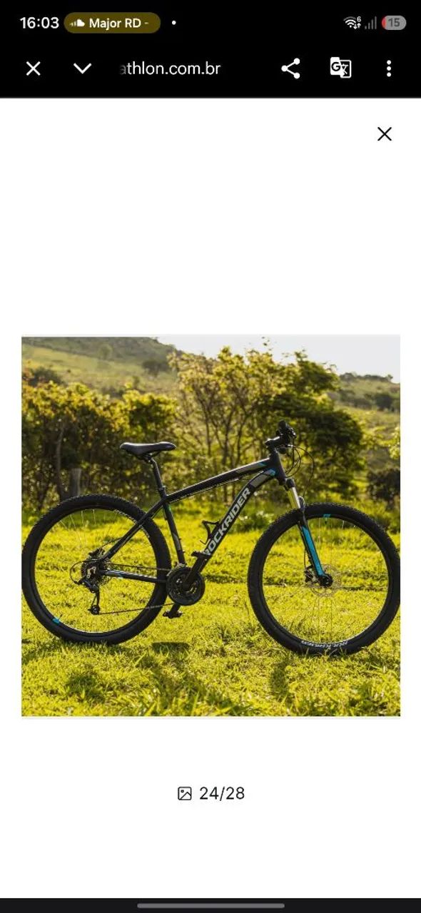 Vendo bicicleta aro 29 semi nova