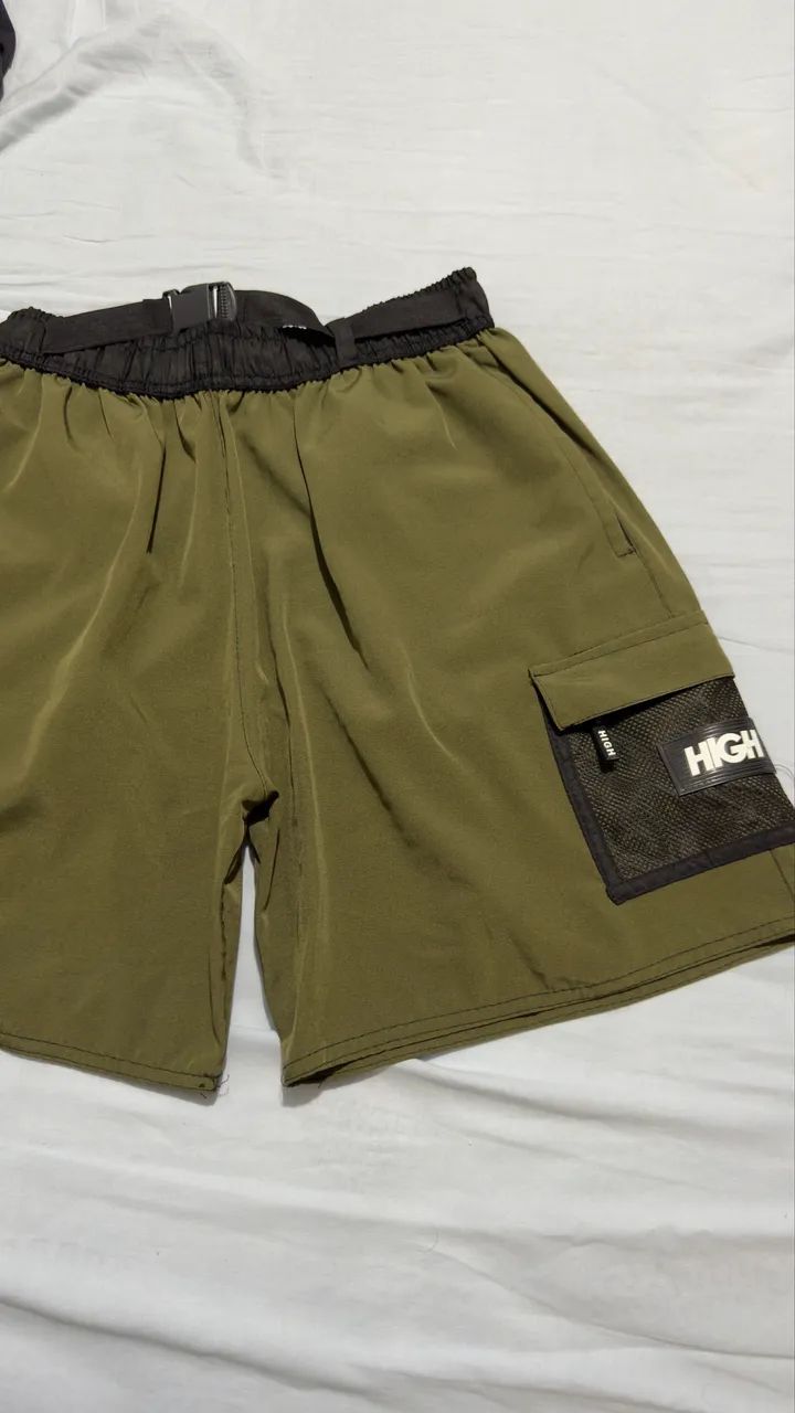 Short HIGH Company verde 