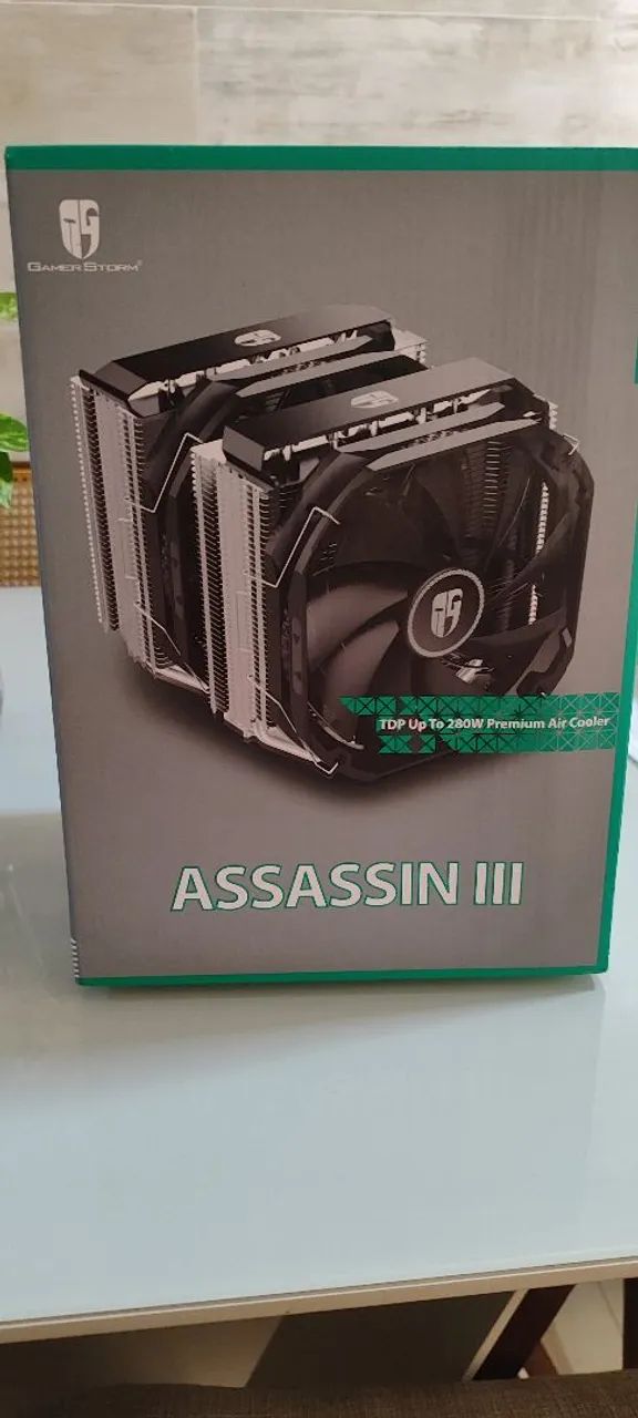 DeepCool Assassin III＆バックプレート＆OC Master SMZ-01R (13.2W/m・K)  Cooler Gamerstorm Assassin III 140mm Intel/AMD - Terabyte