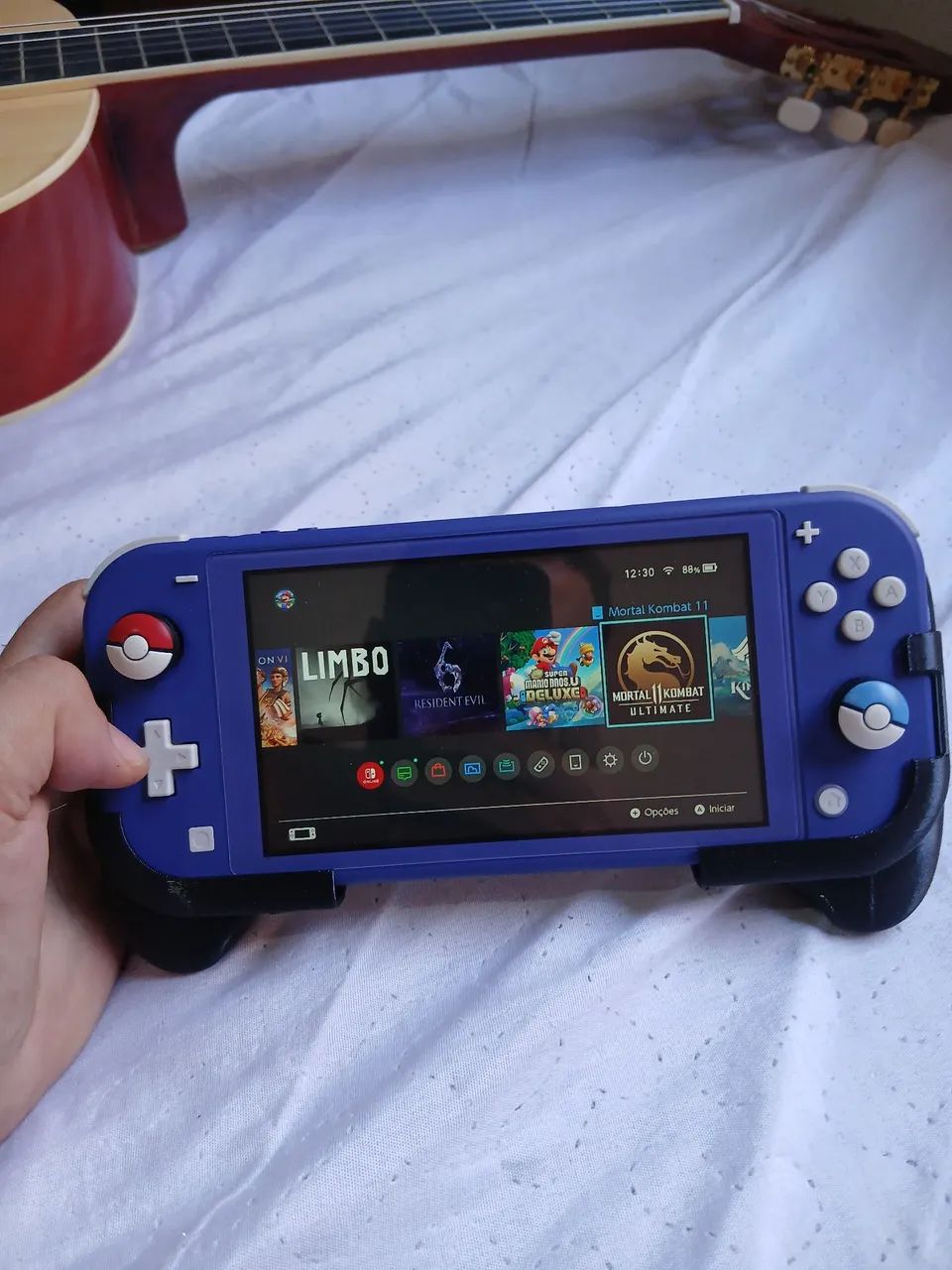 Nintendo Switch Lite Azul Muito Conservado - Original
