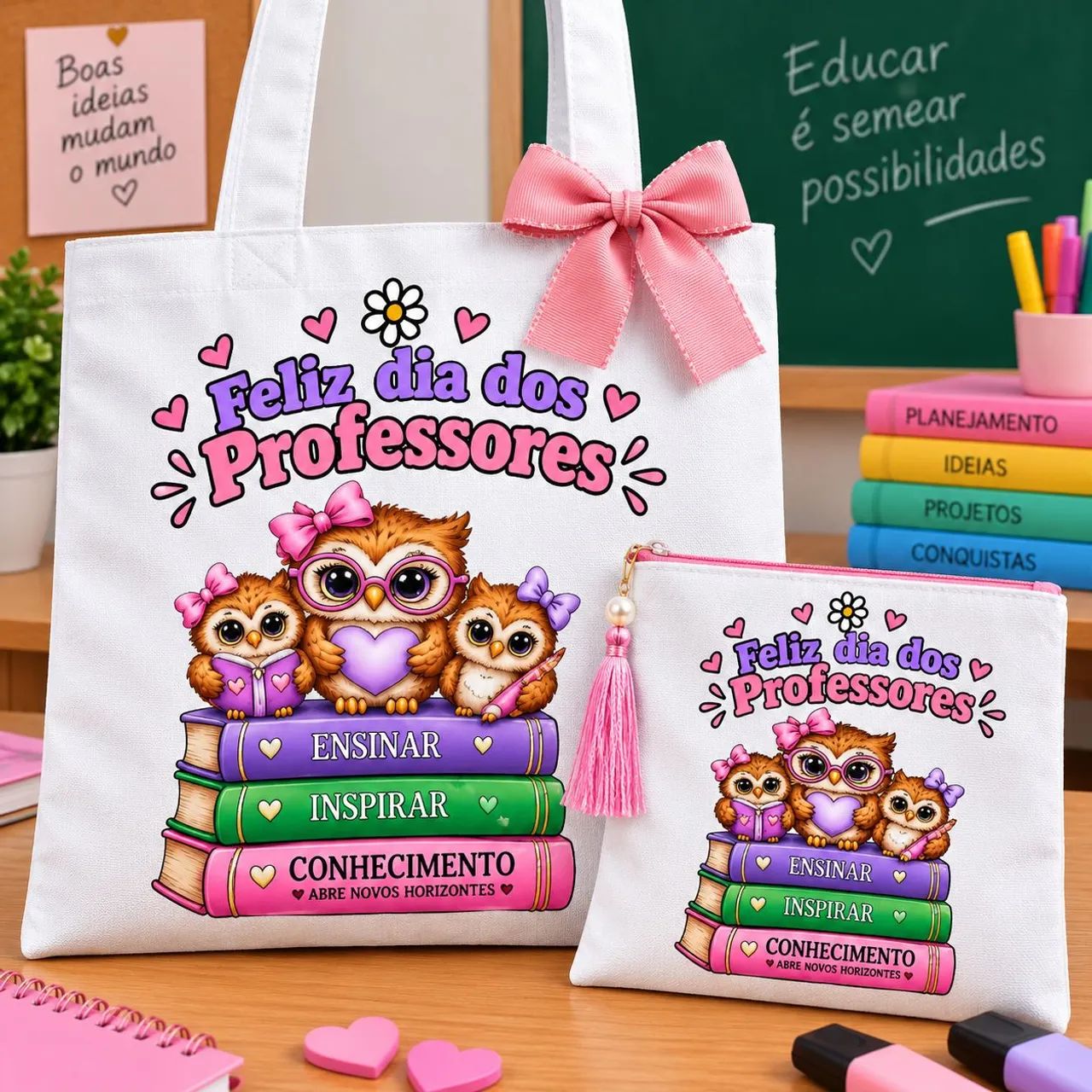Kit nécessaire e bolsa 