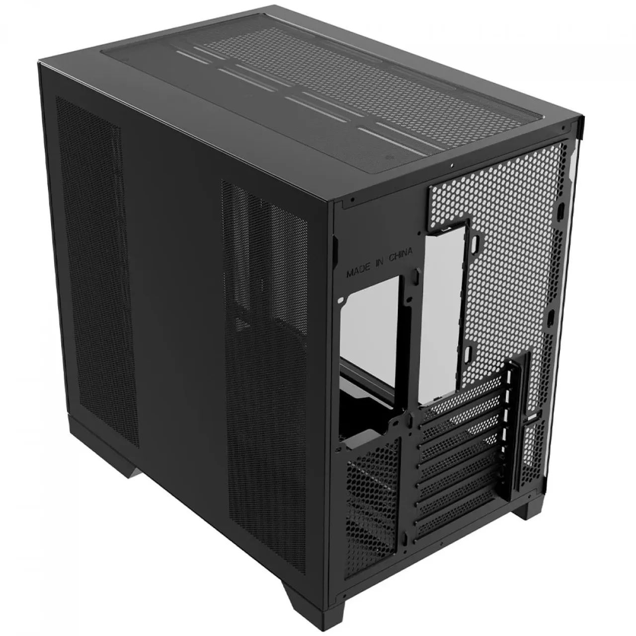 Gabinete SuperFrame Vhagar, Mid Tower, Vidro Temperado, ATX, Preto, Sem Fan CAIXA ABERTA - Foto 5