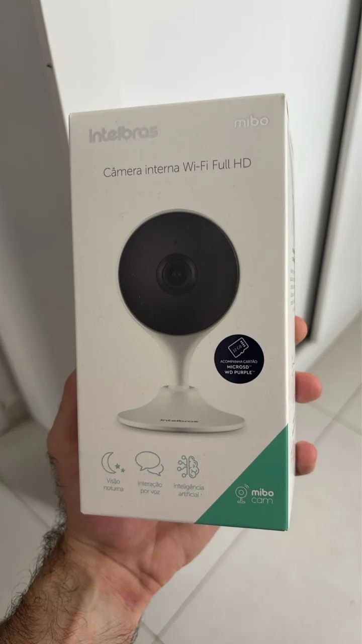 Câmera Inteligente Intelbras com Cartão de Memória 32GB - Foto 2