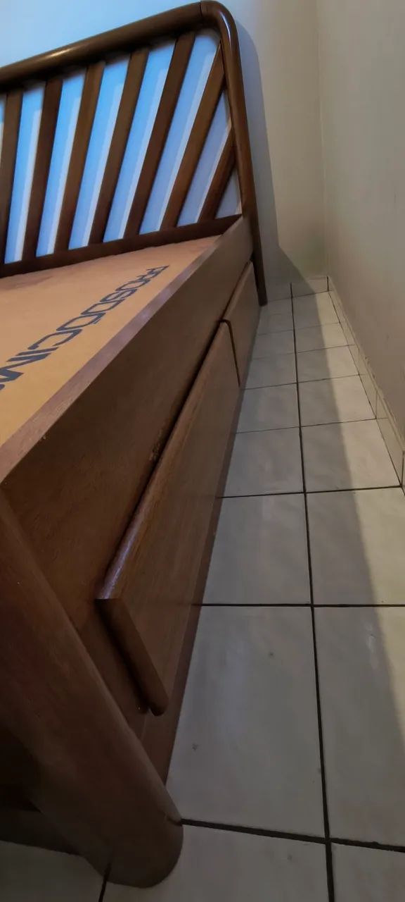 Cama casal padrão - Excelente produto - Foto 3