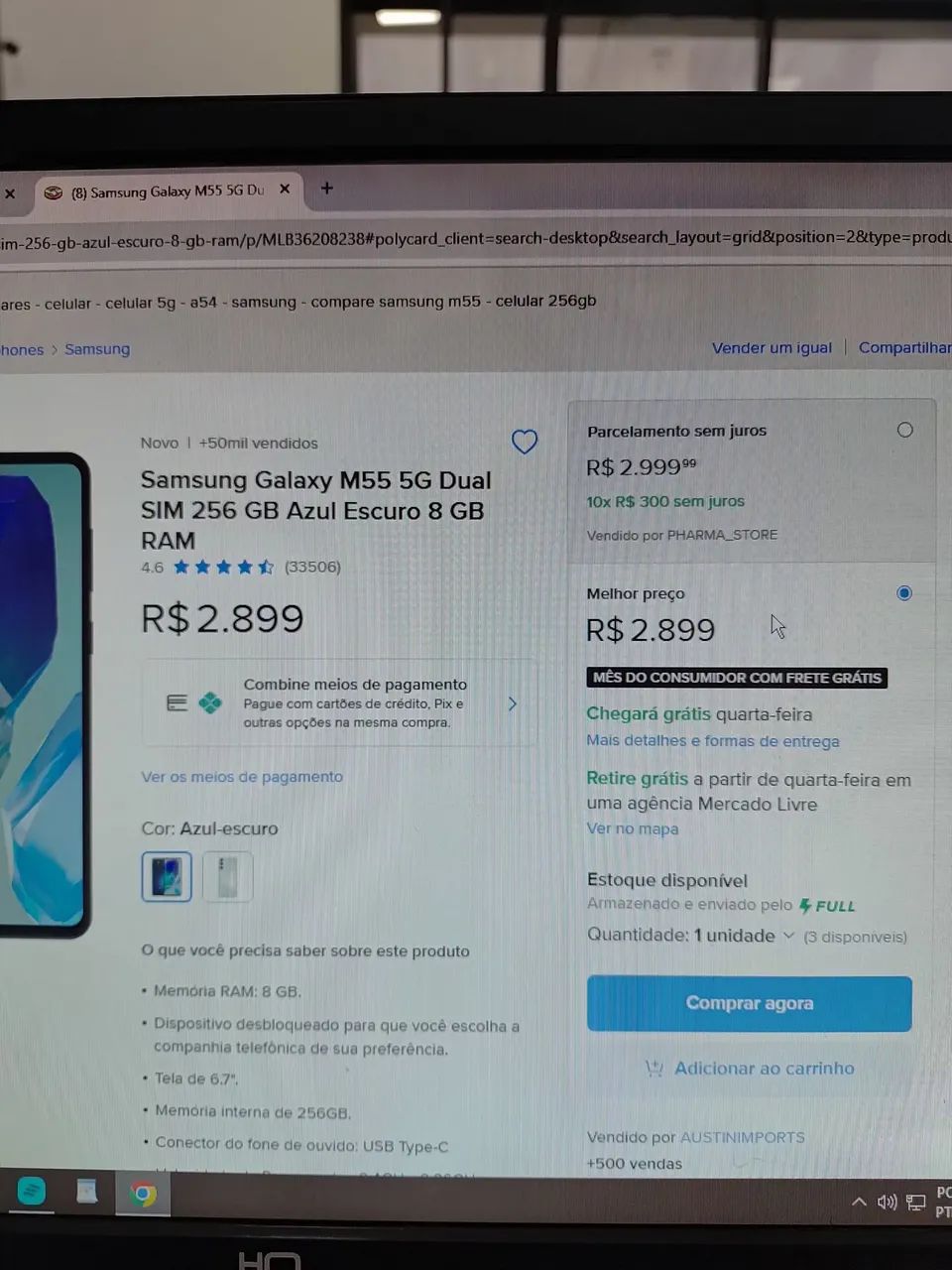 Vendo m55 Samsung - Foto 5