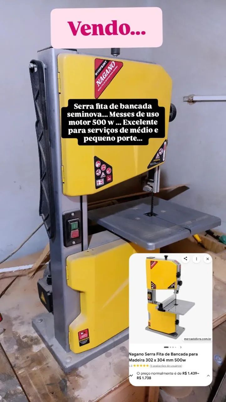 Serra fita de Bancada  - Foto 2