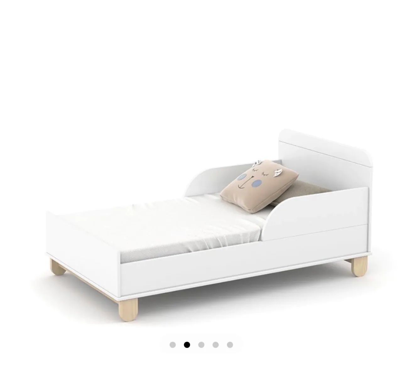 Berço que vira cama