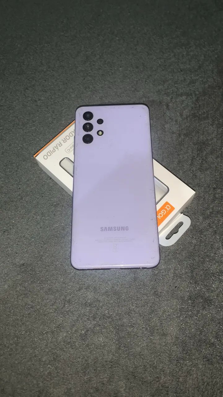 A32 128GB Lilás + Carregador Rápido | Excelente Estado - Foto 3
