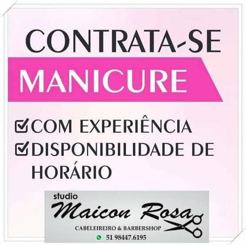 Vaga para manicure