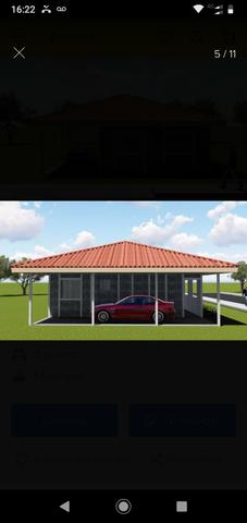 Casa pré moldado de concreto, muros pré moldado de concreto de placas e gradil