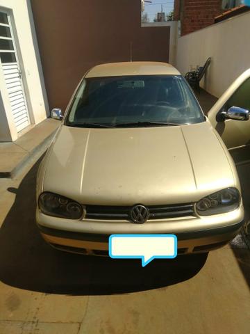 Golf 00/01 2.0 completo motor brasileiro banco de couro. - Foto 2