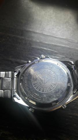Relogio citizen wr 100 cronograph mascara nega - Foto 4