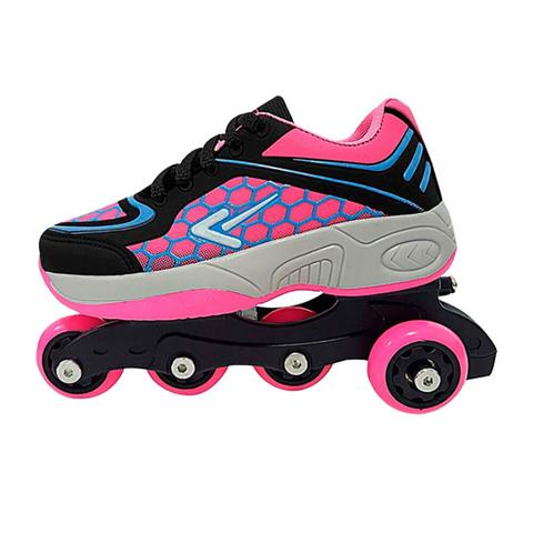 tenis com patins infantil