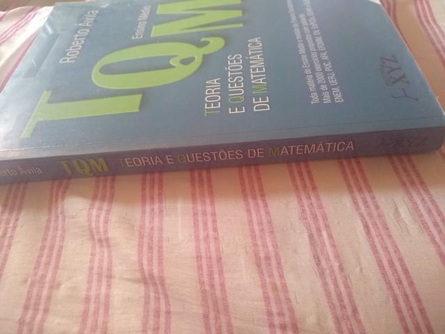 Tqm ensino medio: teorias e questoes de matematica - 6ªed.(2018)