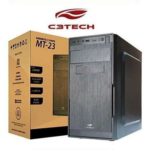 Gabinete C3TECH com Fonte ATX 200W Real