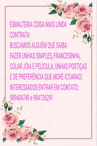 Precisamos De Manicure