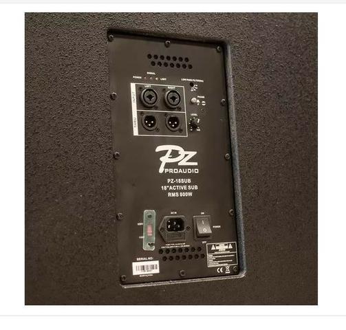 Caixa Pz Audio Sub Grave 18 Ativo 800w - Foto 2