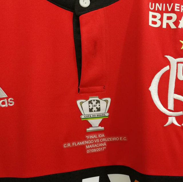 Camisa Adidas Flamengo 2017/18 (Final Copa do Brasil) - Foto 2