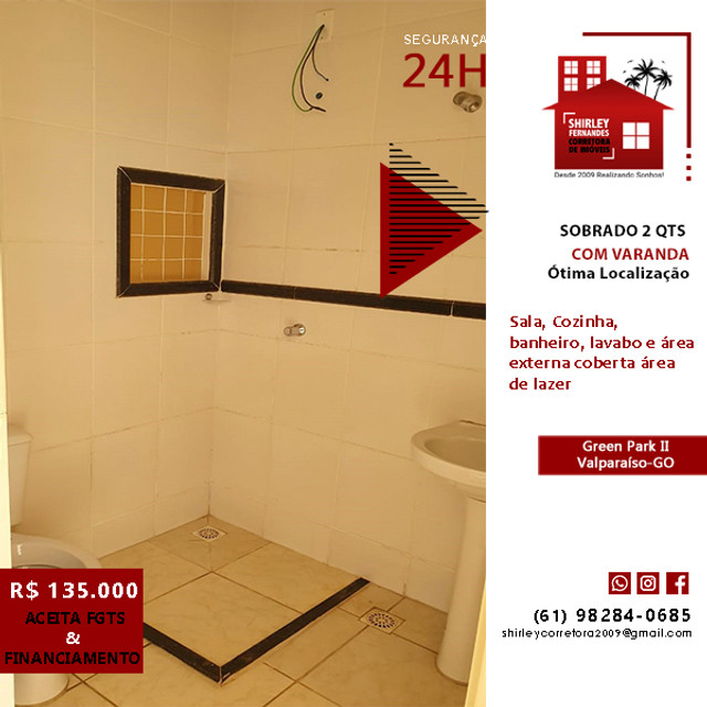 Sobrado 2 Qts Green Park II - Entrada a partir de 4 MIL c/ renda a partir de 4 MIL - Foto 11
