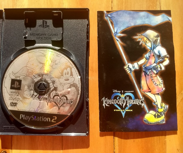 Kingdom Hearts Final Mix - PS2 - Japonês Original - Foto 3