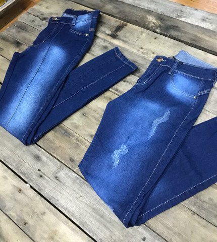 calça jeans feminina 3 por 100