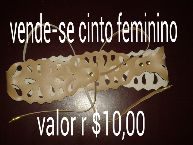 Cinto feminino,novo,r$10,00