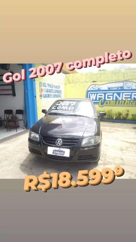 GOL 2007 COMPLETO TROCO POR MOTOS WAGNER CAMINHÕES!!