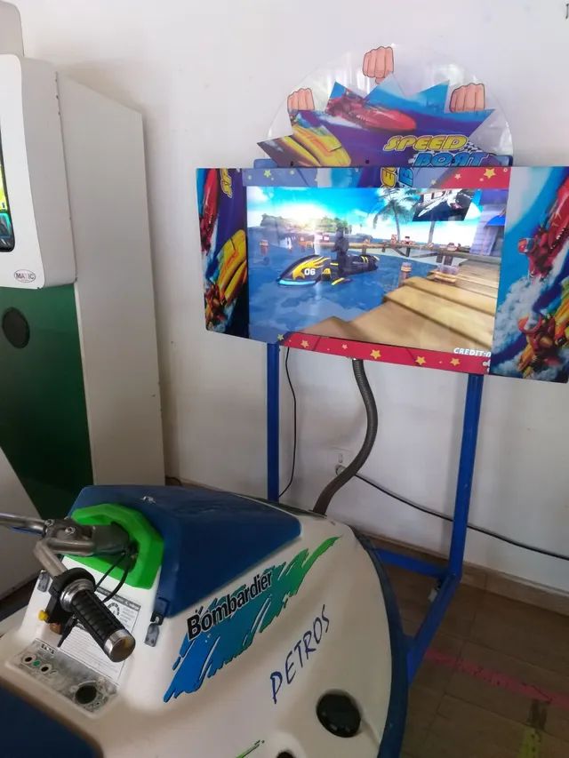 Fliperama Arcade Simulador de Jet Ski - Foto 4