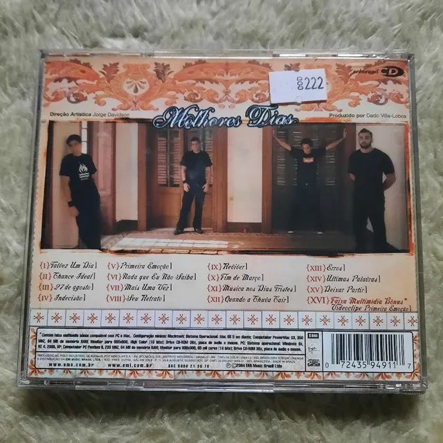 Cd Emoponto - Melhores Dias (2004, Emo) - Foto 4